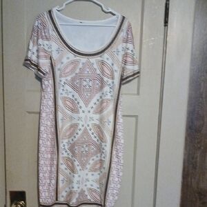 Geometric Patterned Dress